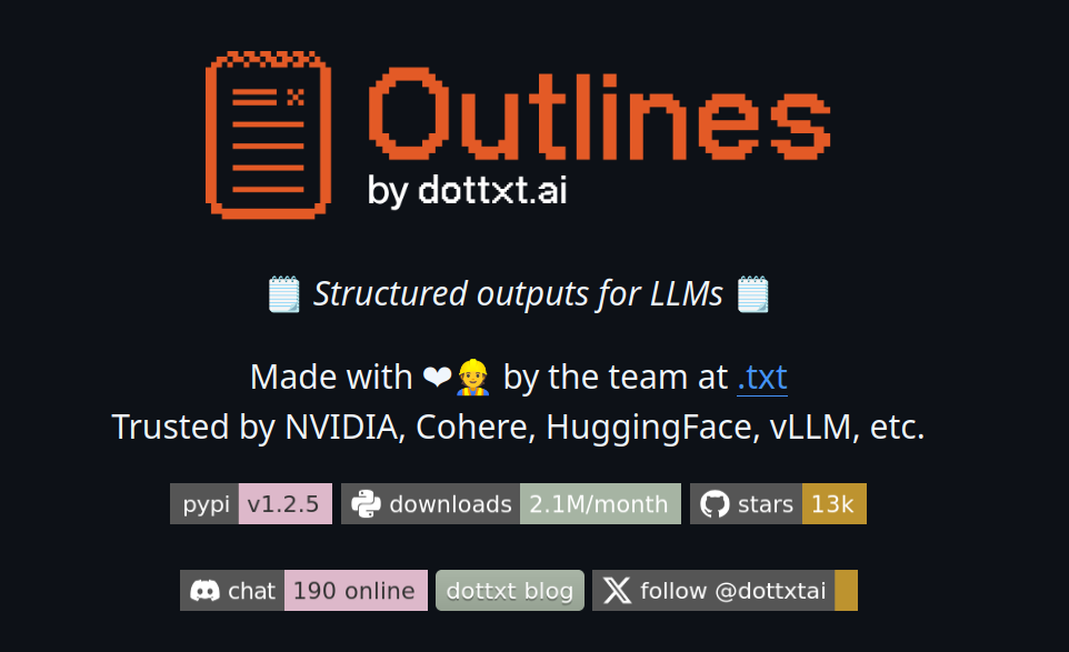 Schema-aligned decoding (OpenAI Outlines)